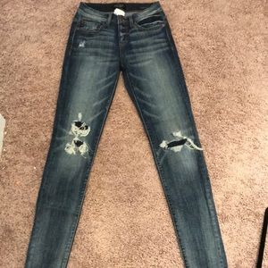 Judy blue/ love culture skinny fit dark wash jeans